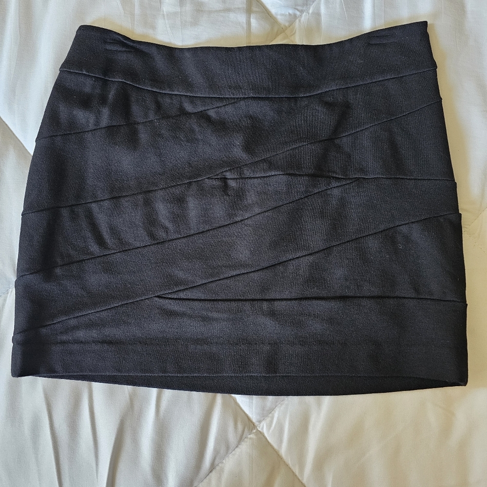 Express Black Mini Skirt Size 4